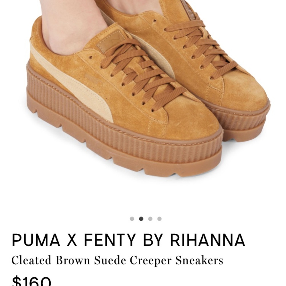 Fenty puma suede creeper